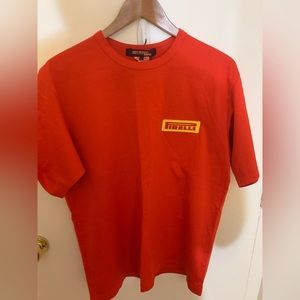 Rare NWT Comme Des Garcons Junya Watanabe Man T Shirt Size L Pirelli Racing